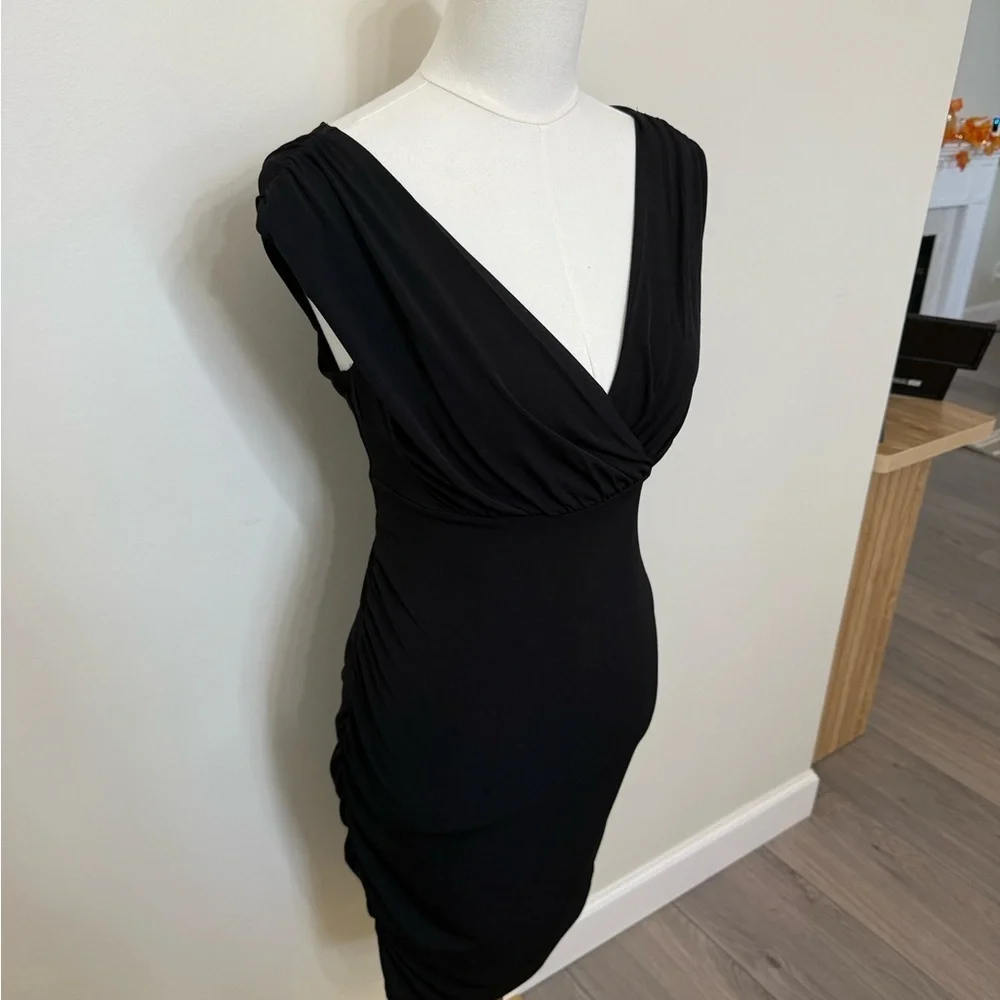 Nicole Miller Classic Designer Black Dress